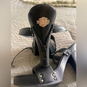 Harley Davidson Strappy Heels